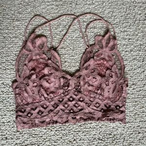 Rose lace Bralette by Free People size S